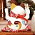 Manekineko em Porcelana com Daruma (25cm) - Imagem 5