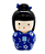 Boneca Kokeshi em Porcelana (10cm) - Imagem 3