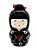 Boneca Kokeshi em Porcelana (10cm) - Imagem 2