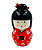 Boneca Kokeshi em Porcelana (10cm) - Imagem 5