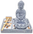 Jardim Zen com Estátua Buda e com Porta Velas (15cm) - Imagem 1