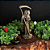 Estátua Orixá Exú Caveira com Foice (15cm) - Imagem 4