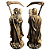 Estátua Orixá Exú Caveira com Foice (15cm) - Imagem 2