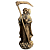 Estátua Orixá Exú Caveira com Foice (15cm) - Imagem 1