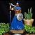Estátua Ogum Guerreiro em Resina Grande (27cm) - Imagem 6