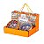 Kit Presente com Bowl Oriental e Hashi (Laranja) - Imagem 1