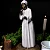 Estátua em Resina Preta Velha em Pé (25cm) - Imagem 4