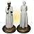 Estátua em Resina Preta Velha em Pé (25cm) - Imagem 2