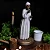 Estátua em Resina Preta Velha em Pé (25cm) - Imagem 5