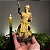 Estátua Orixá Obaluaê em Resina (14cm) - Imagem 3