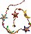 Móbile Indiano Lua e Estrelas com Sino de Metal (80cm) - Imagem 1