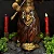 Estátua Orixá Xangô com Machado (35cm) - Imagem 5