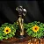 Estátua Orixá Oxum em Resina (15cm) - Imagem 5