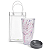Kit Presente Sacola Cristal e Copo com Tampa Click (Splash) - Imagem 1