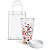 Kit Presente Sacola Cristal e Copo com Tampa Click (Flores do Campo) - Imagem 1