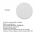 Discos de Papel de 5cm para Testemunho (20 unidades) - Imagem 4