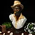 Busto Preto Velho em Resina (23cm) - Imagem 3