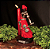 Estátua Orixá Xangô Vermelho em Resina (15cm) - Imagem 3