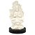 Estátua Kuan Yin na Folha com Base (11cm) - Imagem 1