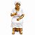 Mini Estátua Preta Velha 3D (5cm) - Imagem 1