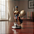 Mini Estátua Ogum 3D (5cm) - Imagem 2