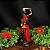 Estátua Iansã Dourada em Resina (15cm) - Imagem 4