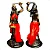 Estátua Iansã Dourada em Resina (15cm) - Imagem 2