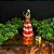 Estátua Maria Navalha Saia Vermelha e Branca (11cm) - Imagem 3