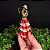 Estátua Maria Navalha Saia Vermelha e Branca (11cm) - Imagem 5