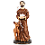 Estátua São Francisco Assis com Cervo (30cm) - Imagem 1