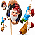 Duendes Pendurados na Corda (60cm) - Imagem 2