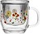Caneca em Vidro com Infusor e Tampa (Primavera) - Imagem 2