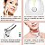 MASSAGEADOR FACIAL ELETRICO PESCOÇO LED LIFT FOTOTERAPIA - Imagem 2