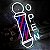 NEON de Led para barbearia e cabeleireiro com 1 ano de garantia 400x200x6mm - Imagem 1