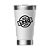 Copo Térmico Liso Branco Com Tampa Para Personalização 473ml - Imagem 1