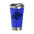 Copo Térmico Liso Azul Com Tampa Para Personalização 473ml - Imagem 1