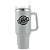 Garrafa Térmica Quencher Com Canudo 1,2L Cinza - Imagem 1