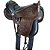 Sela de cavalo australiana em couro legítimo ferragens aço inox - Imagem 1