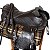 Sela de cavalo Australiana couro legítimo ferragens aço inox - Imagem 5