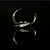 Argola de click com pedraria - Imagem 2