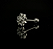 Piercing Flor vazada - Imagem 2