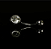 Piercing Bananabell com ponto de luz - Imagem 1