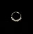 Piercing septo decorado com pedraria - Imagem 1