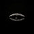 Piercing 12 pedras cravejado - Imagem 1
