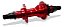 Cubo Bmx K7 Cog 9 Dentes Rolamento 36 Furo Eixo 14mm - Flay - Imagem 1