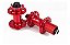 Par De Cubo Flay Boost Enduro 110x15 / 148x12mm - Vermelho - Imagem 2