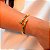 Bracelete Prego Dourado 60mm - La Jenni - Imagem 2