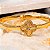 Bracelete Dourado Trevo 68mm - La Jenni - Imagem 2