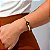Bracelete Dourado Trevo Preto 68mm - La Jenni - Imagem 2