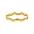 Pulseira Ondulada Ouro 68mm - La jenni - Imagem 1